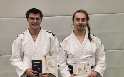 Neue Meister in der Judo-Abteilung